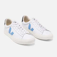 Tênis Campo Leather White Steel Black