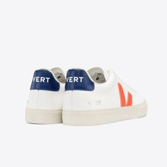 Tênis Campo Leather White Orange