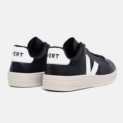 Tênis V-12 Leather Black White