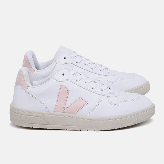 Tênis V-10 Leather White Babe