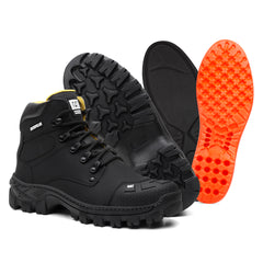 Bota Adventure Caterpillar PVC Confortável Robusta