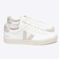 Tênis Campo Leather White Natural