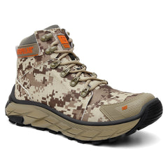 Bota Adventure Motoqueiro Areia Camuflada Caterpillar Reforçada