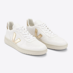 Tênis V-10 Leather White Platine