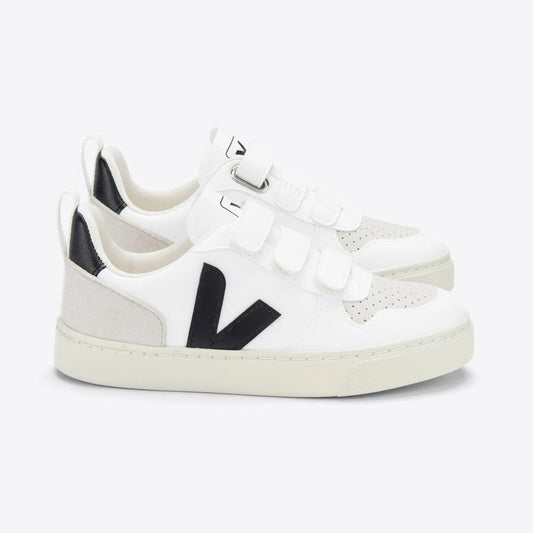 Tênis Kids White Black