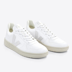 Tênis V-10 Leather White