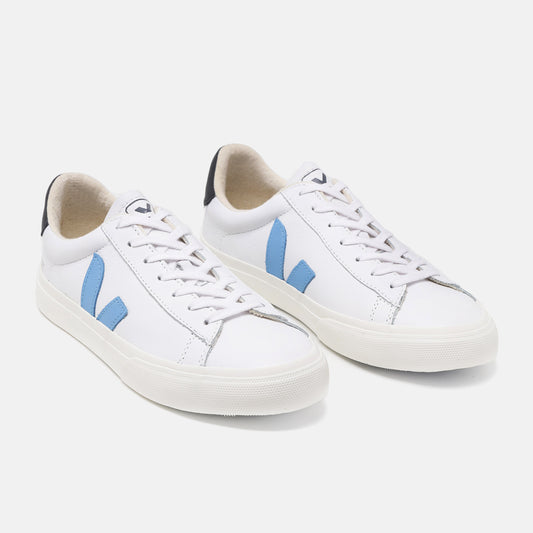 Tênis Campo Leather White Steel Black