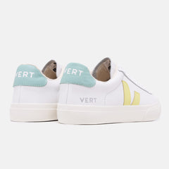 Tênis Campo Leather White Lime