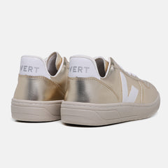 Tênis V-10 Leather Platine White