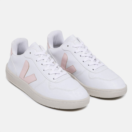Tênis V-10 Leather White Babe