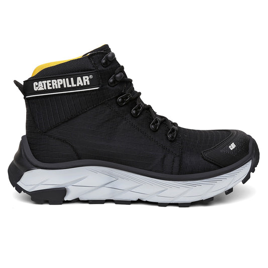 Bota Adventure Motoqueiro Preta Camuflada Caterpillar Reforçada