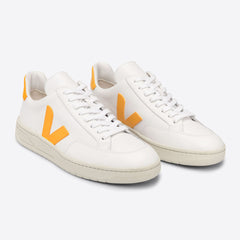 Tênis V-12 Leather White Carnelian